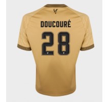 Crystal Palace Cheick Doucoure #28 Koszulka Wyjazdowa 2025-26 Krótki Rękaw
